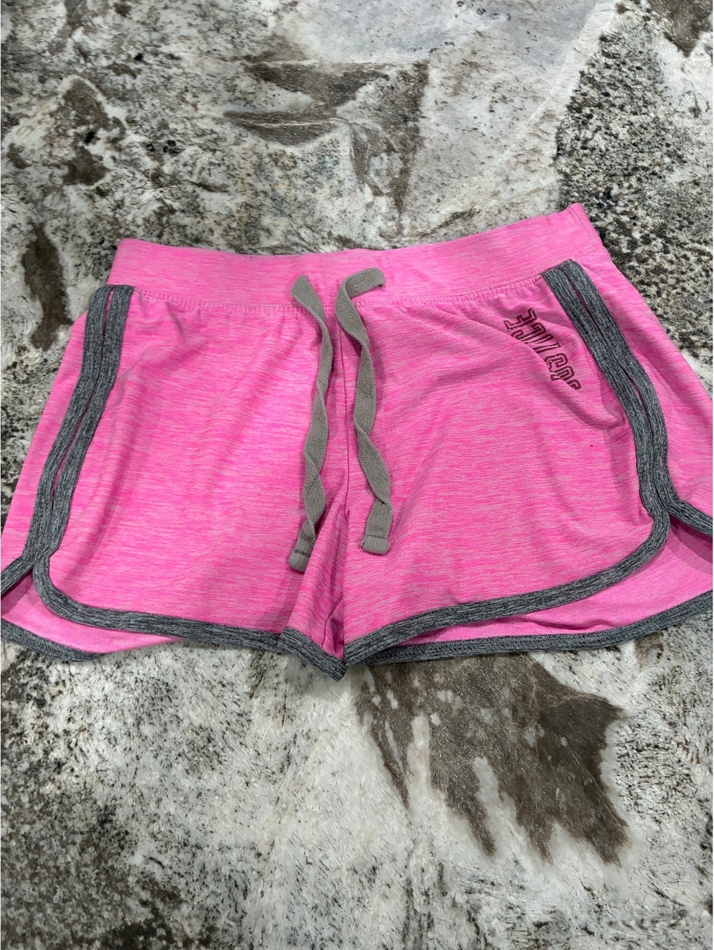 Justice Girls Pink Activewear Shorts Size 8